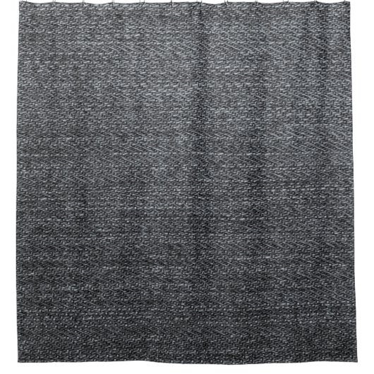 Denim fabric texture blue trouser douchegordijn (Voorkant)