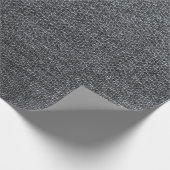 Denim fabric textuur blauwe buitenkant cadeaupapier (Hoek)