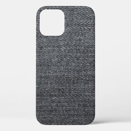 Denim fabric textuur blauwe buitenkant Case-Mate iPhone case (Achterkant)