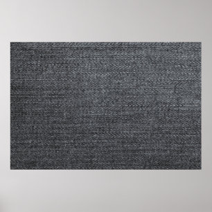 Denim fabric textuur blauwe buitenkant poster