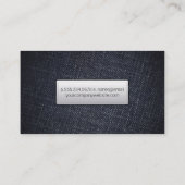 Denim Fabric Visitekaartje (Achterkant)
