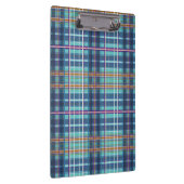 Denim gecontroleerd met meerdere vierkantjes in bl klembord (Rechts)