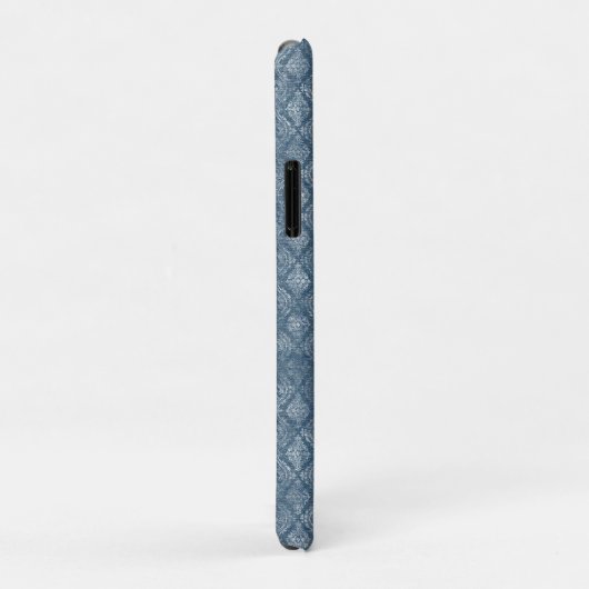 denim geïnspireerd patroon Case-Mate iPhone case (Achterkant/rechts)