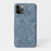 denim geïnspireerd patroon Case-Mate iPhone case (Achterkant)
