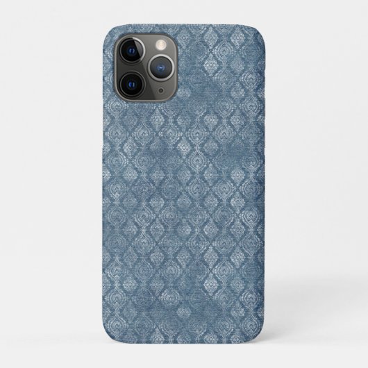  denim geïnspireerd patroon Case-Mate iPhone case (Achterkant)