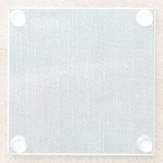 Denim Glazen Onderzetter (Achterkant)
