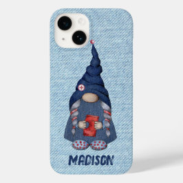 Denim Gnome Girl Hoesje-Mate iPhone Case