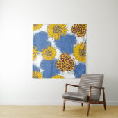 Denim-harten gemaakt van weefsel met gedraaide ran wandkleed (In Situ (horizontaal))