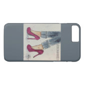 Denim & Heels iPhone 7 Plus Phone Case (Achterkant (Horizontaal))