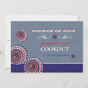 Denim Holiday Uitnodiging