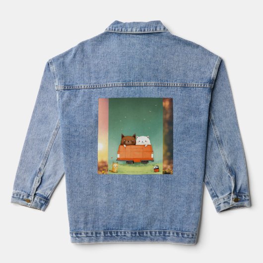 Denim jack jacket (Achterkant)
