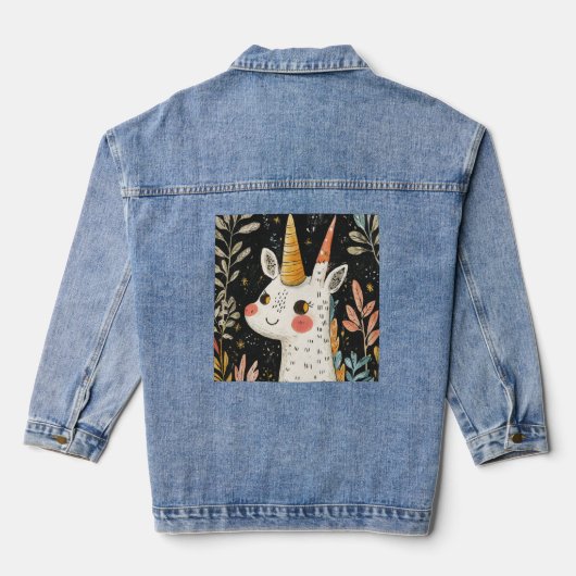 🌟🦄 DENIM JACKET (Achterkant)