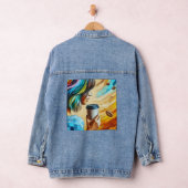 Denim Jacket — Coffee Breeze Art (Hangar)
