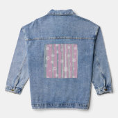 Denim Jacket – Gingham Orchard (Achterkant)