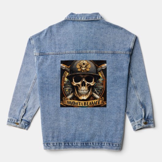 Denim Jacket verschrikkelijk (Achterkant)