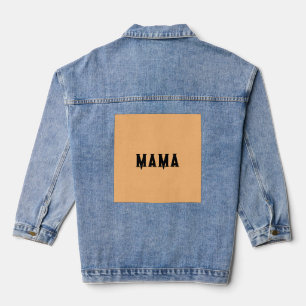 Denim Jas 2024 voor Mama Denim Jacket
