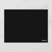 Denim jas briefkaart (Achterkant)