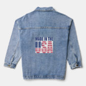 Denim jas gemaakt in de VS Jacket (Achterkant)