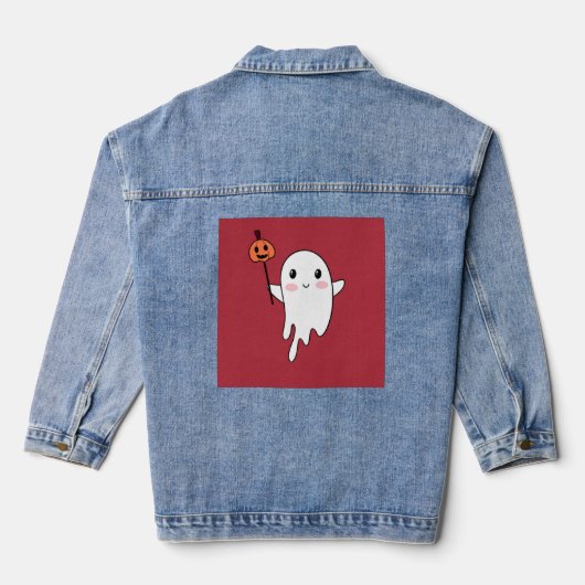 Denim jas jacket (Achterkant)