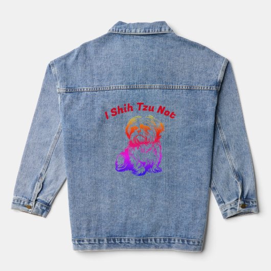 Denim jas jacket (Achterkant)