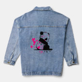 Denim jas jacket (Achterkant)
