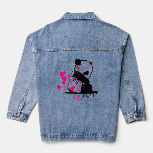 Denim jas jacket (Achterkant)