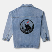 Denim jas jacket (Achterkant)