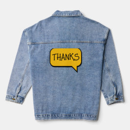Denim jas jacket