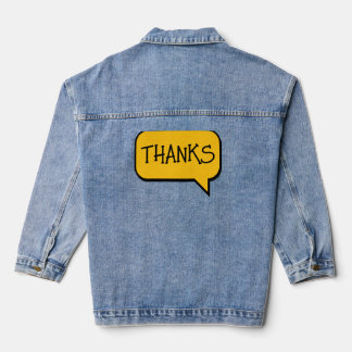 Denim jas jacket