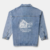 Denim jas jacket (Achterkant)