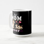 Denim jas koffiemok (Voorkant links)