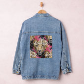 Denim jas Leopard ogen! Jacket (Hangar)