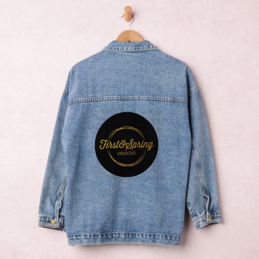 Denim Jas Logo Eerste Lente & Design Denim Jacket (Hangar)