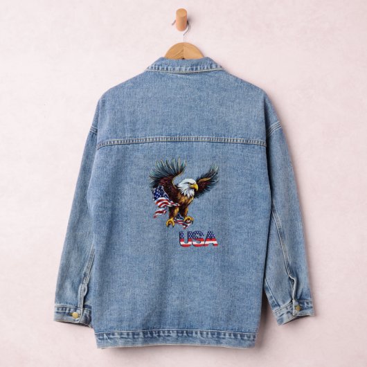 Denim jas met American Eagle ontwerp Denim Jacket (Hangar)