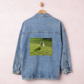 Denim Jas met Sheltie afbeelding Denim Jacket (Hangar)