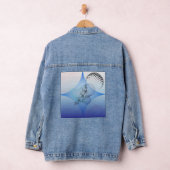 Denim jas met slim artistiek ontwerp denim jacket (Hangar)