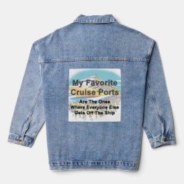 DENIM JAS - Mijn favoriete cruisehavens Jacket