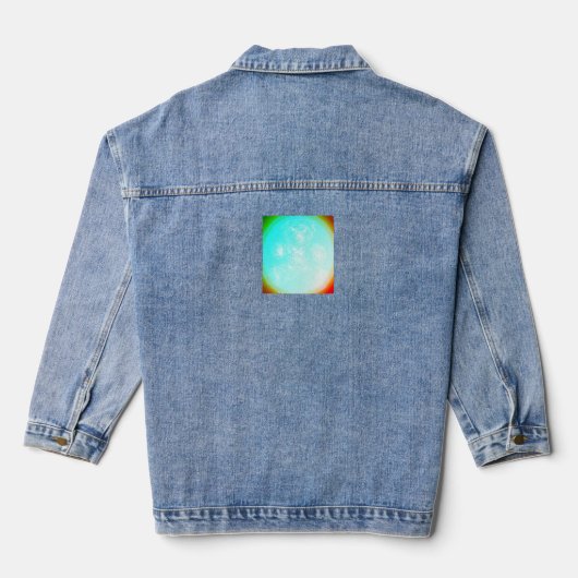 Denim jas ORGONE ENERGY DESIGN Jacket (Achterkant)