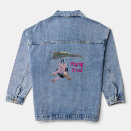 Denim jas - Vliegend varken Denim Jacket
