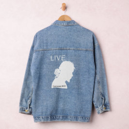 Denim jas voor dames denim jacket