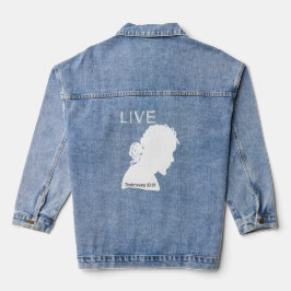 Denim jas voor dames denim jacket