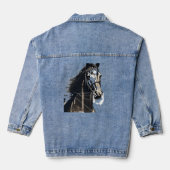 Denim jas voor dames (Jean Jacket), Denim Denim Jacket (Achterkant)
