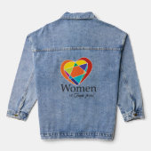 Denim jas voor dames (Jean Jacket) Denim Jacket (Achterkant)