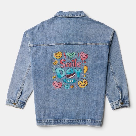 Denim jas voor dames (Jean Jacket) Jacket (Achterkant)