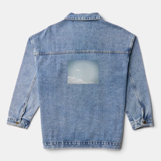 Denim Jas VROUWEN KUNST EN DESIGN Denim Jacket (Achterkant)
