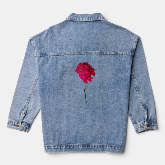 Denim Jas VROUWEN KUNST EN DESIGN Denim Jacket (Achterkant)