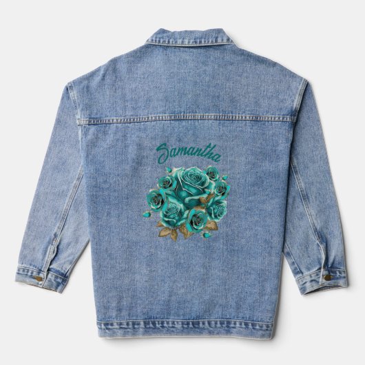 Denim jasje jacket (Achterkant)