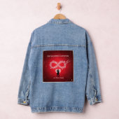 Denim jasje je wordt verslaafd aan mij - Grappig Jacket (Hangar)