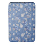 Denim Jean-contactdozen, Kittens en Lace Repeat Pa Badmat (Voorkant Verticaal)