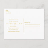 Denim Jean Gestikte Zak Custom Postkaart Aankondigingskaart (Achterkant)